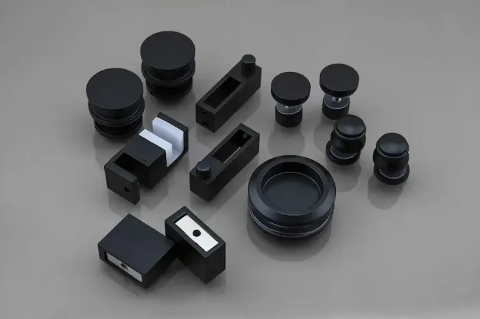 Комплект душової HDL-7A1 в чорному кольорі